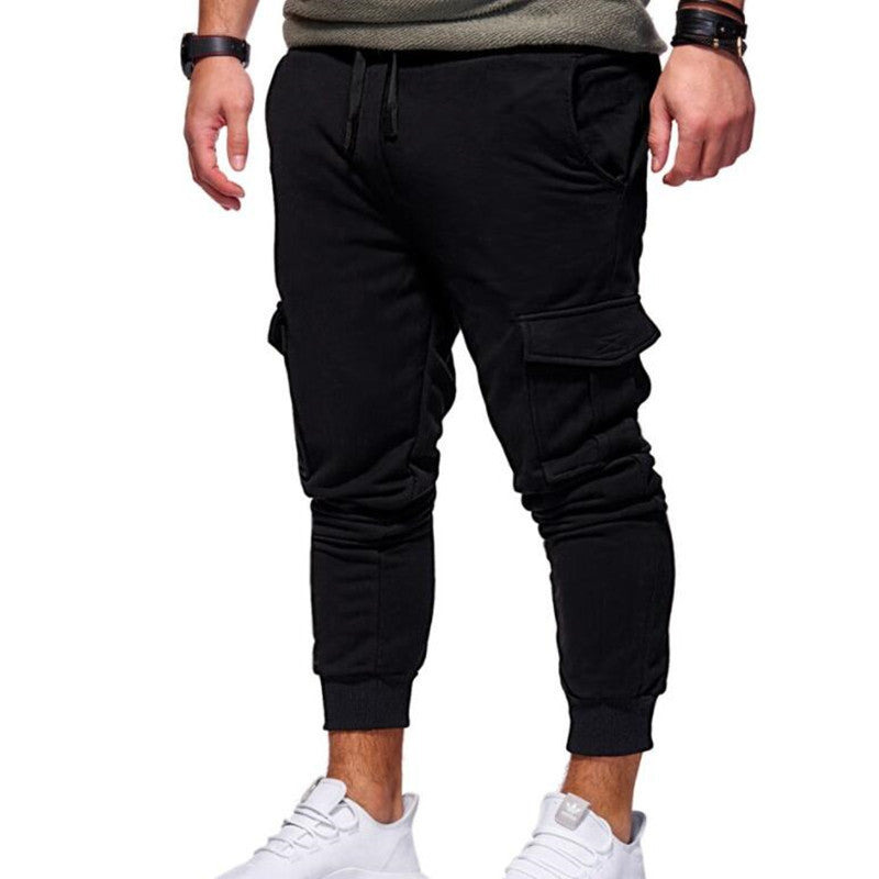 Driftwear Men’s Sport Jogger Pants – Stretch Lycra Sweatpants for Gym & Casual Wear